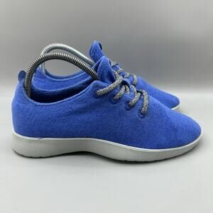 Allbirds The Wool Runners Comfort Shoes Women Size 8 Blue Gray Running Sneakers